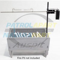 Auspit Basic BBQ Rotisserie Spit Kit
