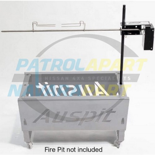 Auspit Basic BBQ Rotisserie Spit Kit