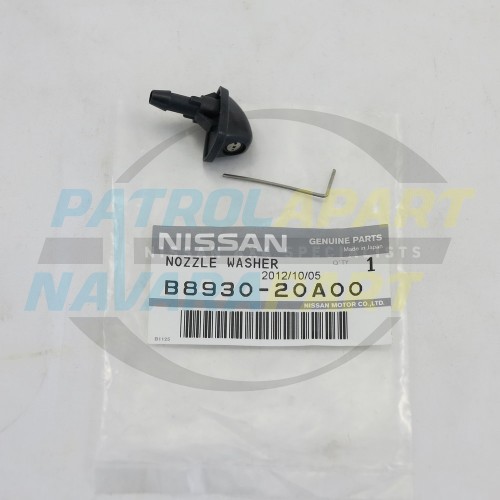 Genuine Nissan Windscreen Bonnet Washer Jet - Patrol GQ Y60