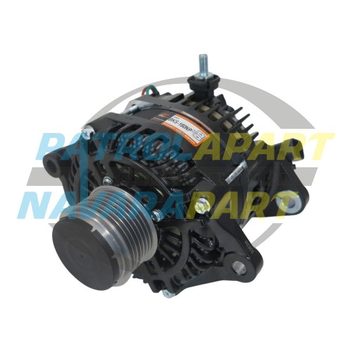 High Output Black Series Alternator 160AMP - Nissan Patrol Y61 GU ZD30DI