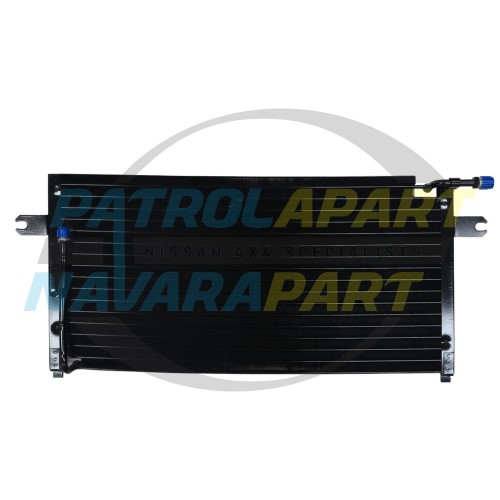 A/C Air Con Condenser Imperial Fittings - Nissan Patrol GQ Y60