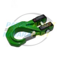 Mega Pro Winch Hook Green - Carbon Offroad