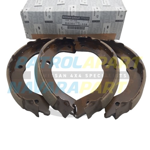 Genuine Nissan Handbrake Shoes - Patrol Y62 VK56 5.6L V8