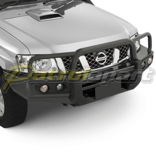 Genuine Nissan AirBag Compatible Winch BullBar - Nissan Patrol Y61 GU Series 4