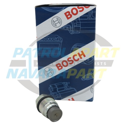 Bosch Fuel Pressure Relief Valve - Nissan Patrol Y61 GU ZD30CR