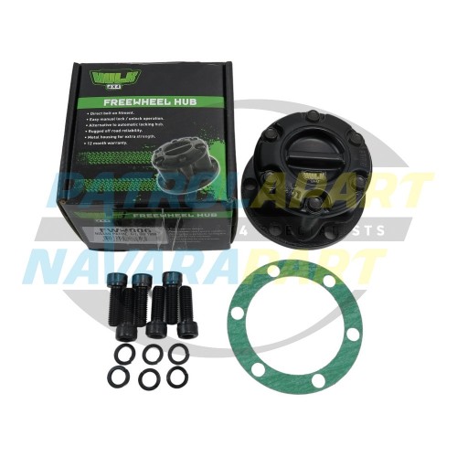 HULK 4x4 Manual Free Wheeling Hub Assembly - Nissan Y60 GQ Y61 GU
