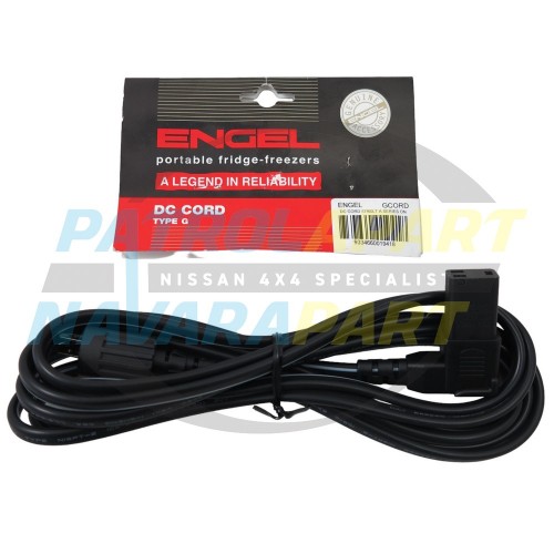 Engel G-Type Fridge Power Lead Cord 12v & 24v l C, D, E & F series Fridges