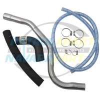 Belly Sub Fuel Tank Hose & Pipe Fill Kit - Nissan Patrol GQ with 2nd Dual Tank