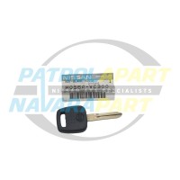 Genuine Nissan Master Key Chipped - Nissan Patrol GU TD42
