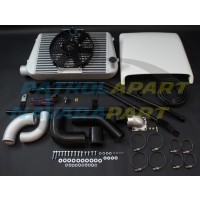 HPD Complete Top Mount Intercooler Kit 450mm x 300mm - Nissan Patrol GQ TD42