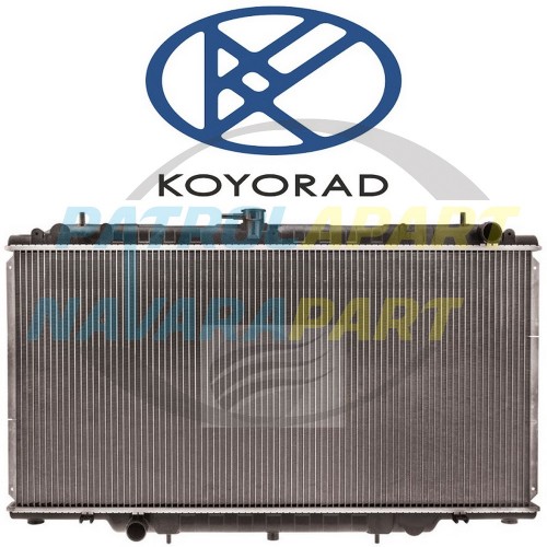 Aluminium Radiator KOYORAD - Nissan Patrol GU Y61 TD42 & TD42T Manual