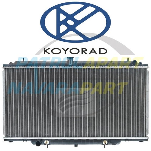 KOYORAD Aluminium Radiator - Nissan Patrol GU Y61 ZD30 Auto
