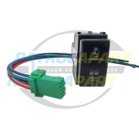 Dual Button Air Compressor & Rear Light Switch - Nissan Patrol Y62