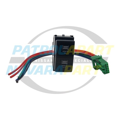 KO-GEAR Dual Button Winch In/Out Switch - Nissan Patrol Y62