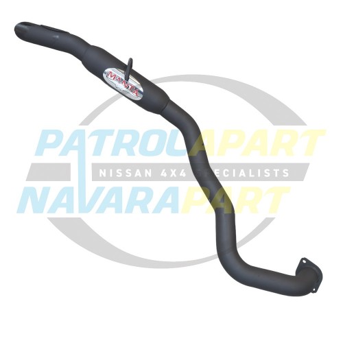 Manta Exhaust Tailpipe with Resonator - Nissan Patrol GU Y61 TB45 TB48