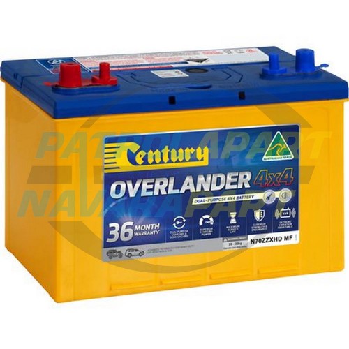 Overlander 4x4 Battery Main 760CCA & 100AH - Nissan Patrol Y62