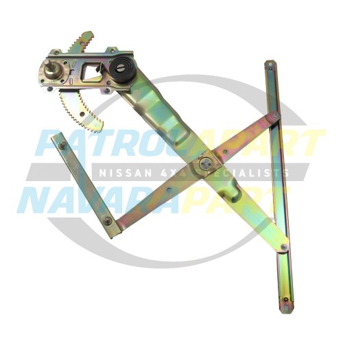 Window Regulator Left Front Passenger - Nissan Patrol Y60 GQ