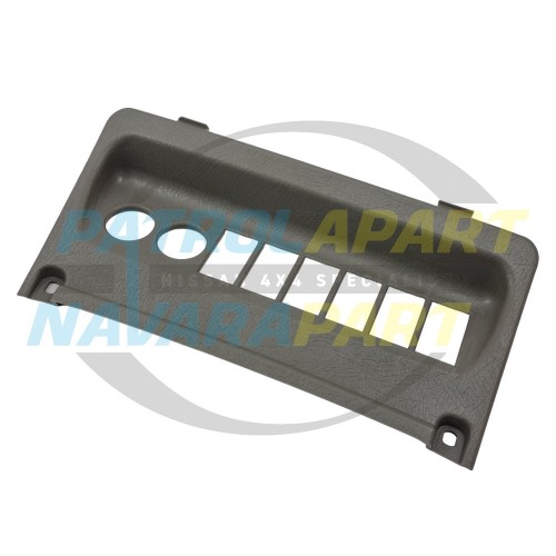 Dash Lower Switch Panel Colour Code K - Nissan Patrol GU Y61