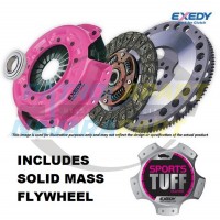 Exedy Sports Tuff Heavy Duty Clutch Kit with Solid Mass Flywheel - Nissan Patrol GU RD28Ti