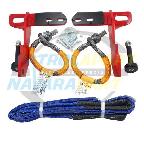 Ontrack 4x4 Recovery Point Pair for ARB / PREDATOR Bars - Nissan Patrol Y62