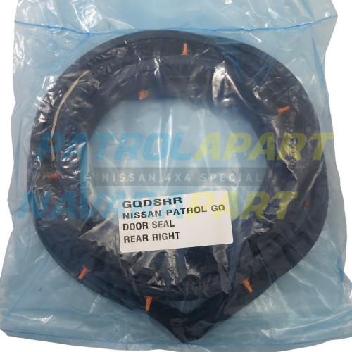 Door Seal Left Hand Rear RHR - Nissan Patrol GQ Y60