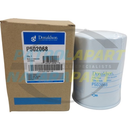 Donaldson Large Thread Oil Filter - Nissan Patrol GU Y61 TD42T