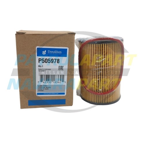 Oil Filter Donaldson - Nissan Patrol GU Y61 ZD30 2000-2017