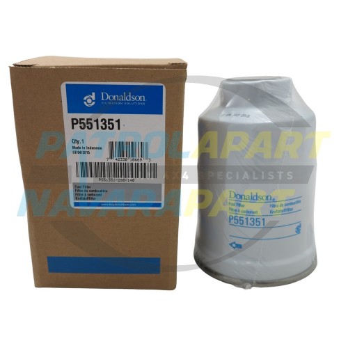 Donaldson Fuel Filter - Nissan Patrol GQ GU ZD30 RD28 TD42 Diesel Not ZD30cr