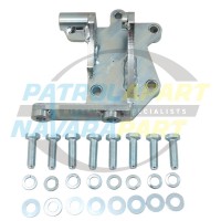 Air Conditioning Compressor Bracket - Nissan Patrol Y60 GQ, Y61 GU TD42 TD42T TD42Ti