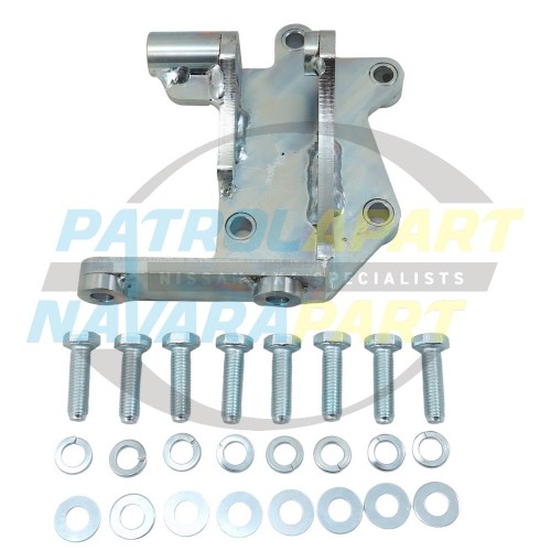 Air Conditioning Compressor Bracket - Nissan Patrol Y60 GQ, Y61 GU TD42 TD42T TD42Ti