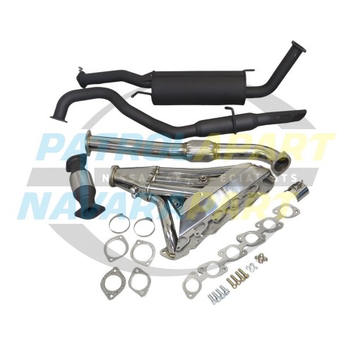 TB48 Exhaust System Inc Headers/Extractors and Cat For Nissan Patrol Y61 GU