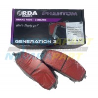 RDA Phantom Premium Brake Pads Front - Nissan Patrol GU Y61