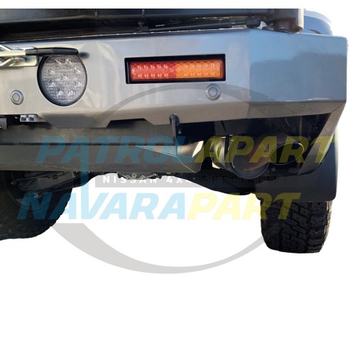 Stainless Exhaust Tailpipe to suit Kaymar Bar - Nissan Patrol Y62 S5