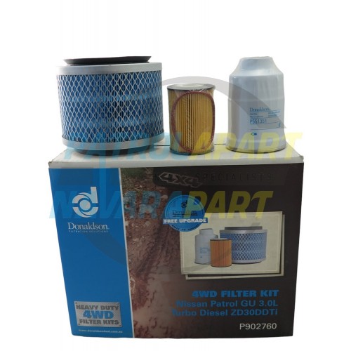 Donaldson Filter Kit - Nissan Patrol GU Y61 2000 - 2007 ZD30DI