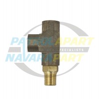 Oil Pressure Sender T-Piece 1/8 BSP - Nissan Y60 GQ Y61 GU