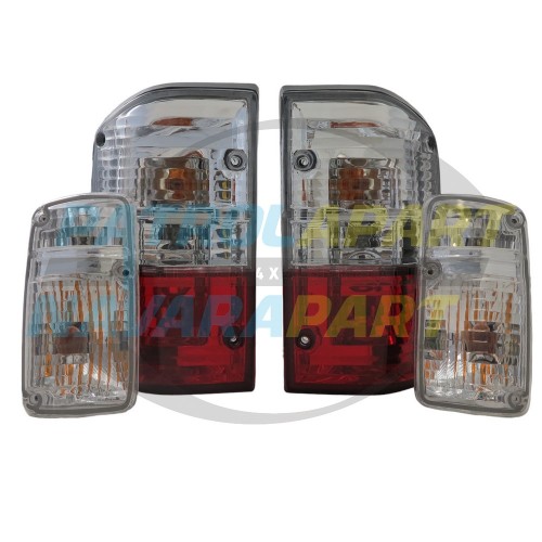 Crystal Corner Light Set For Nissan Patrol GQ Y60 Series 1 and Ford Maverick