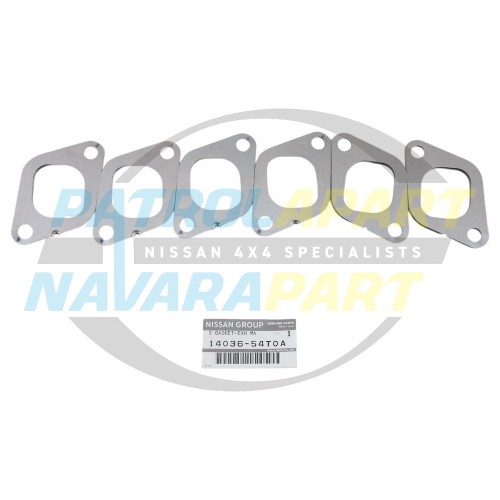 Genuine Nissan Exhaust Manifold Gasket Set - Nissan Patrol Y60 GQ Y61 GU TD42, TD42T & TD42Ti
