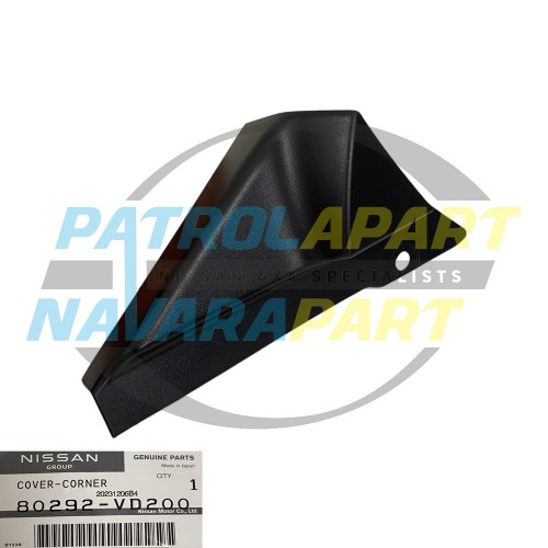 Genuine Nissan Sail Panel Trim RH - Patrol GU Y61 Series 4+