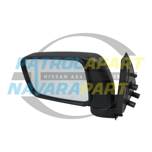Manual Mirror Left Side - Nissan Patrol GU Ute or DX Wagon