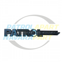 Genuine Nissan Rear Patrol Badge - Y60 GQ Patrol