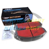 RDA Extreme Brake Pads Front - Nissan Patrol Y60 GQ TB42e EFI Twin Piston