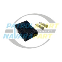 Anderson Connector Heavy Duty 50amp Black with Terminals - Genuine