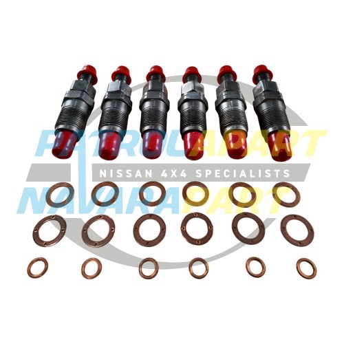 Reconditioned Injector Set - Nissan Patrol Y60 GQ, Y61 GU and Ford Maverick TD42