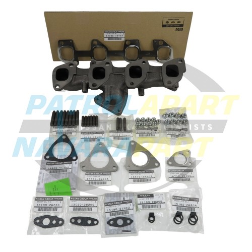 Genuine Exhaust Manifold Gasket Kit - Nissan Patrol GU Y61 ZD30 3.0L Diesel