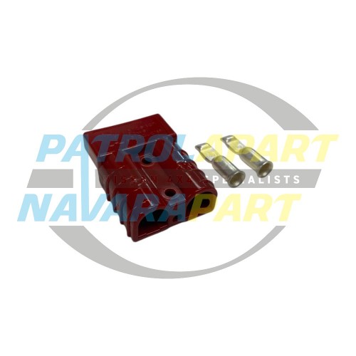 Anderson Plug / Socket Heavy Duty 50amp Red - Genuine