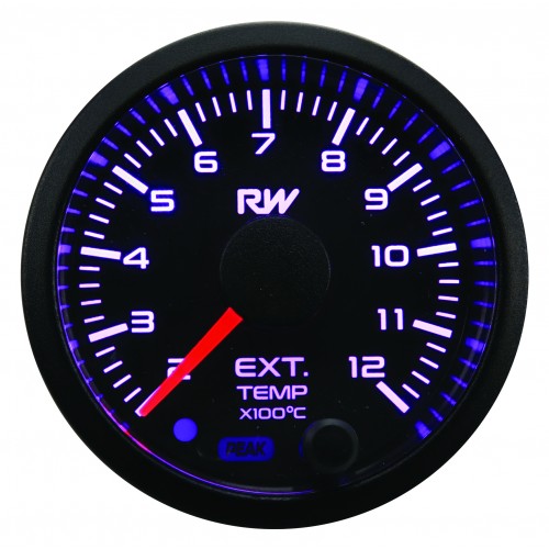 Digital EGT (Exhaust Gas Temperature) Gauge 52mm 200-1200 Deg C - Raceworks