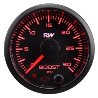 Raceworks Electronic Diesel Boost Gauge Kit (30psi) 52mm