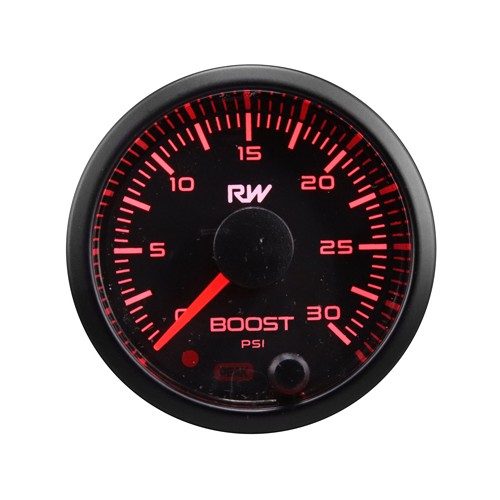 Raceworks - Electronic Diesel Boost Gauge Kit (30psi) 52mm