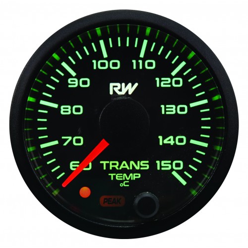 Raceworks - Electronic Transmission Temperature Gauge Kit 52mm