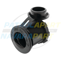 Single Flush Mount Cigarette Lighter Accessory Socket Non-LED - Hulk 4x4